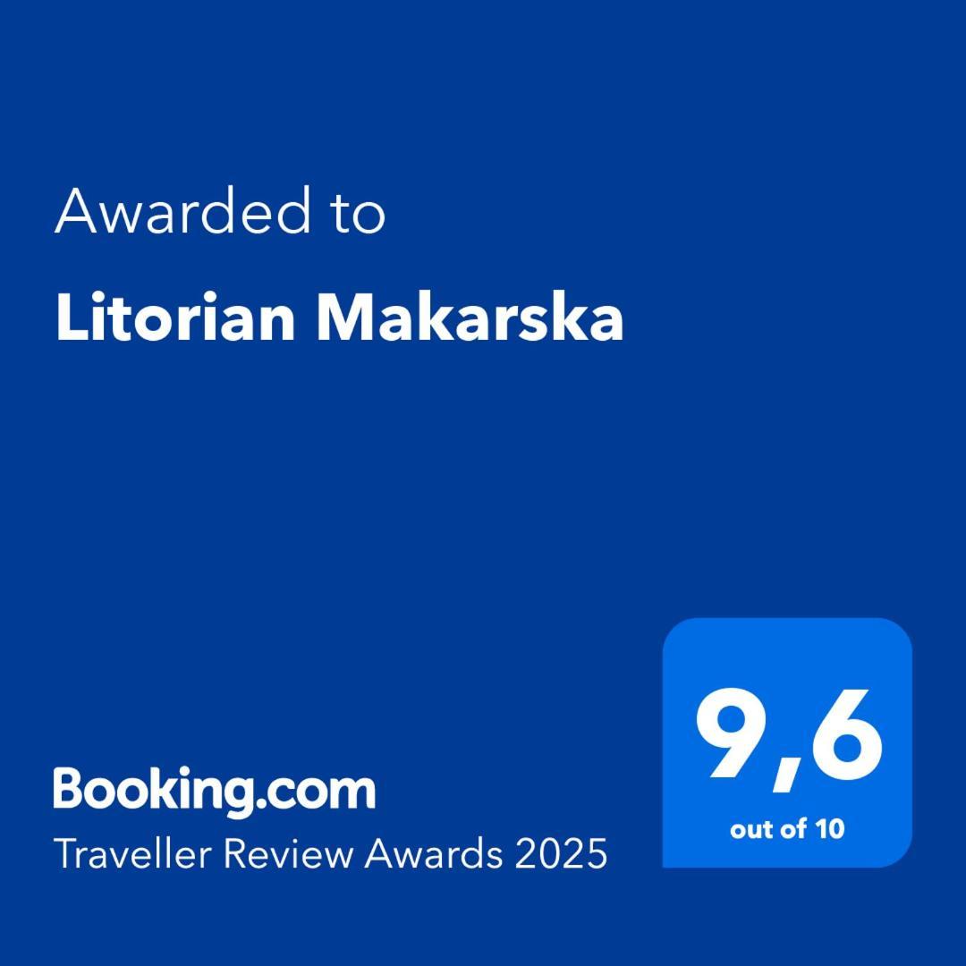 Litorian Makarska Lägenhet Exteriör bild